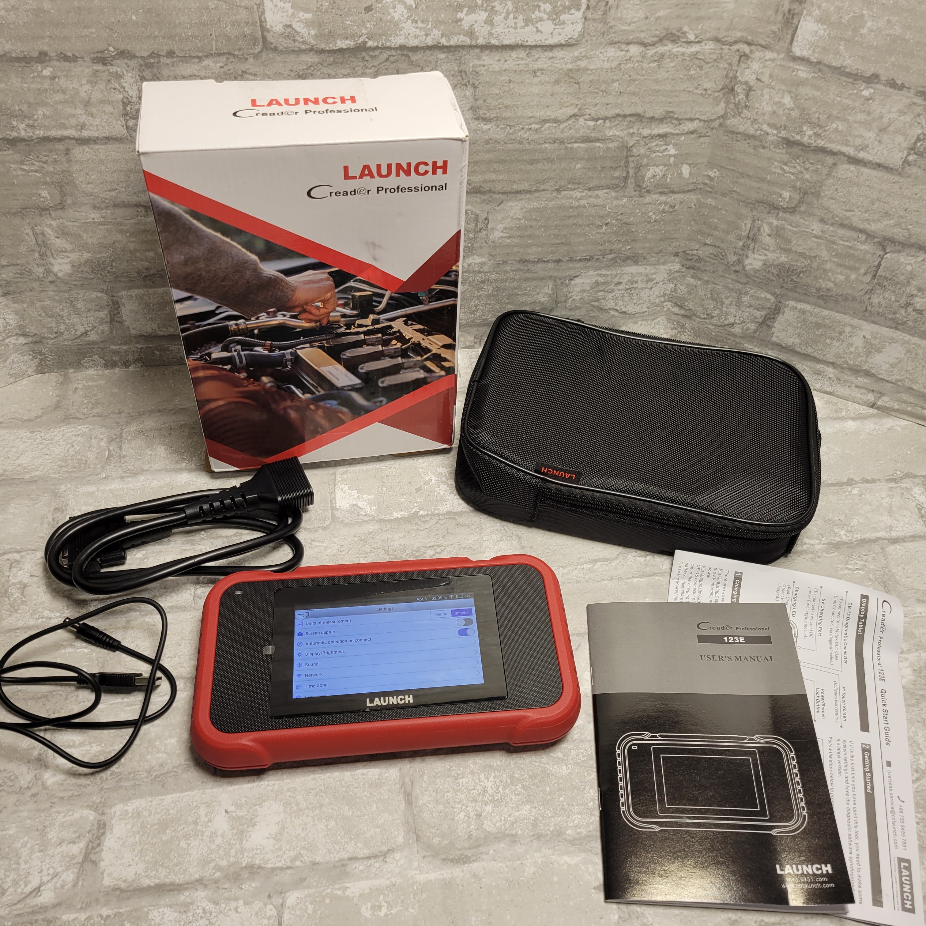 Elite LAUNCH CRP123E OBD2 Scanner - ENG/ABS/SRS/AT Diagnostic Scan Tool (8045416972526)